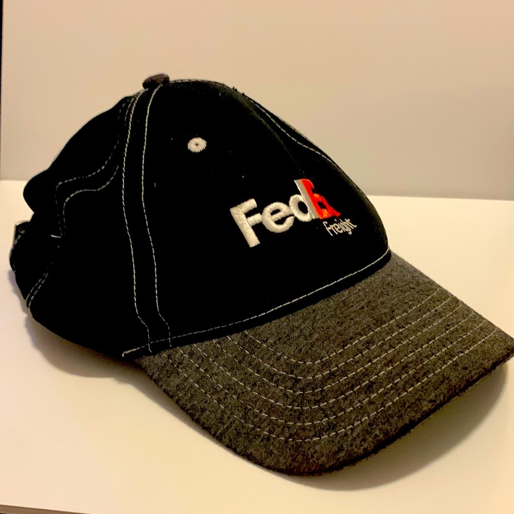FedEx Freight Cap Black and Gray
